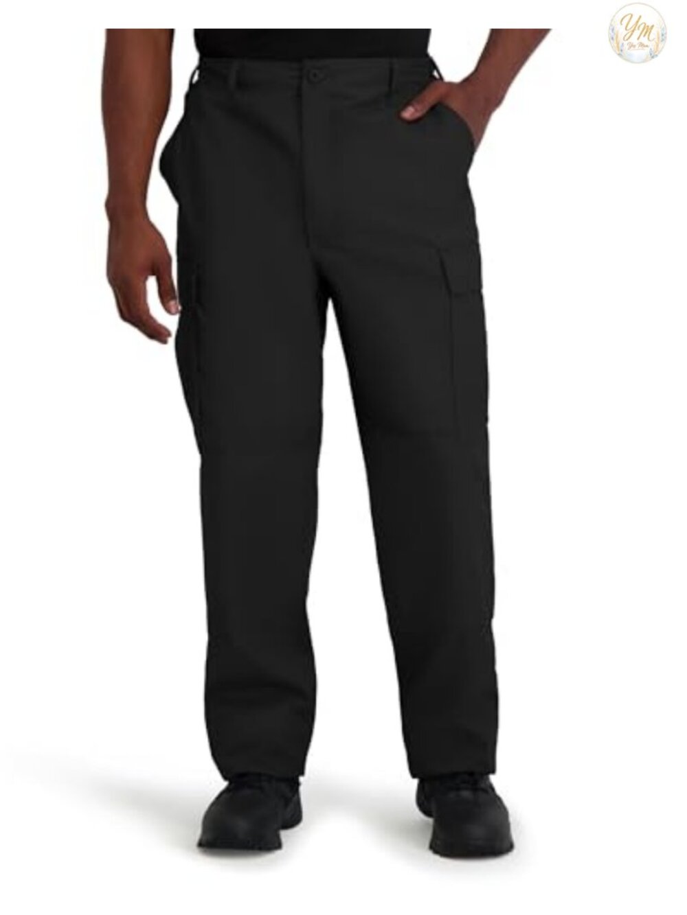 Men's Tactical Cargo Pants Zip Fly Military Uniform Work Utility